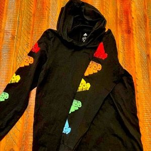 Kids adidas long sleeve hoodie